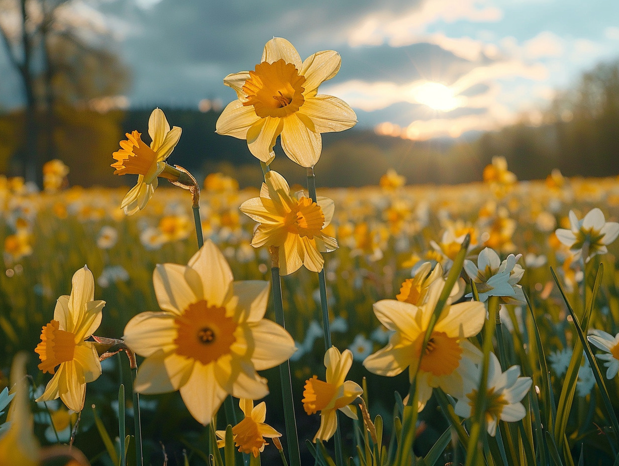 fleurs jaunes