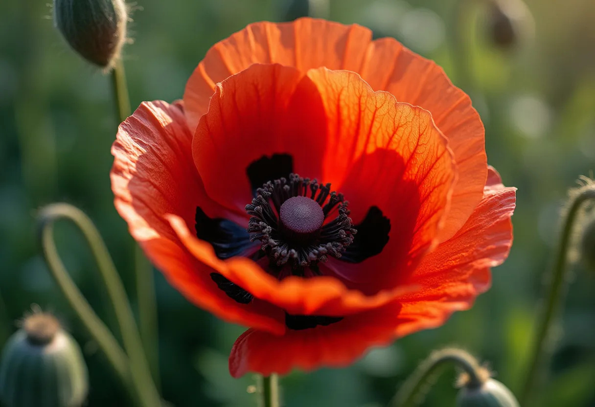 coquelicot pavot