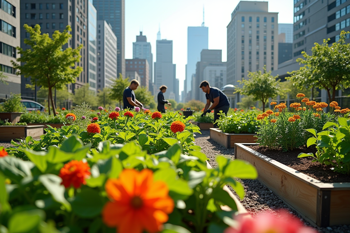 jardin urbain