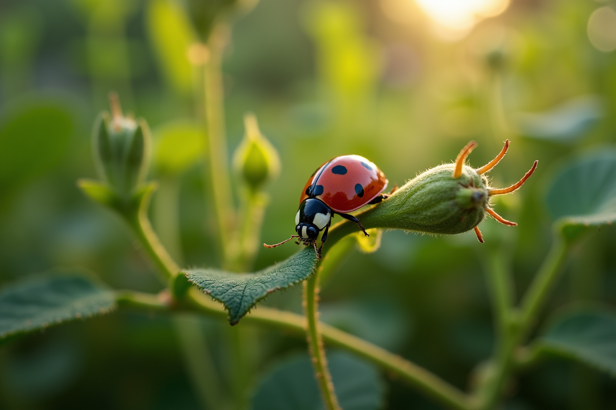 coccinelle jardin