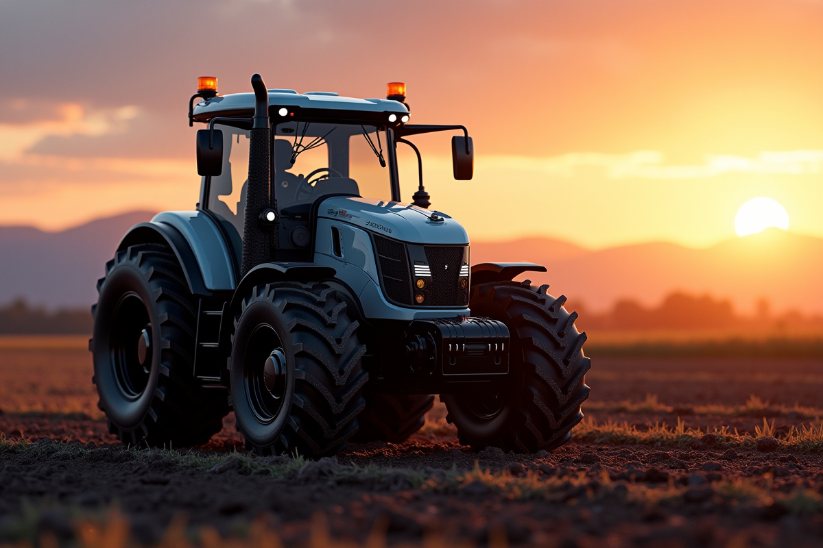 tracteur moderne